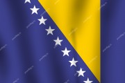 Флаг Боснии и Герцоговины