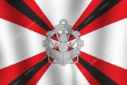 Флаг инженерных войск РФ