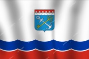 Флаг Ленинградской области