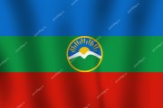 Флаг Республики Карачаево-Черкессия