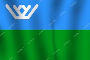 Флаг Ханты-Мансийского автономного округа - Югра